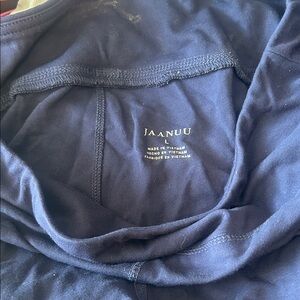 Jaanuu Deep Blue Apparel scrubs bottoms yoga style